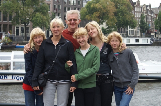 Foto familie Verhoeven