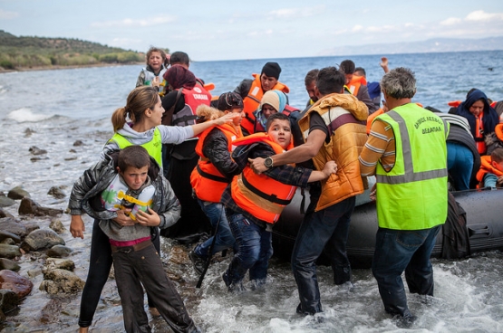 In januari arriveerden dagelijks 2.186 vluchtelingen op de kusten van Griekenland (Foto Cafod/Flickr)