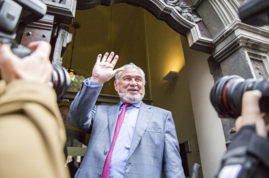 Fernand Huts, een van die superrijken die de weg kennen naar belastingparadijzen. (Foto Solidair, Evy Menschaert)