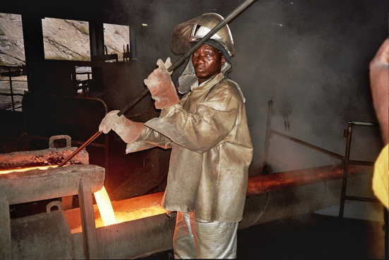 Het aandeel van de mijnsector in de Congolese economie is uitzonderlijk hoog. (Foto Raf Custers)