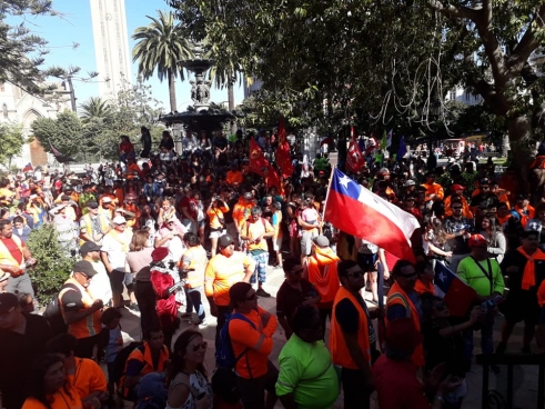 De solidariteit in de havenstad Valparaiso is groot
