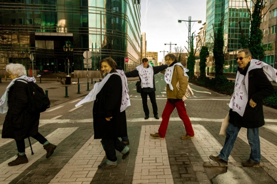 Foto Paul Lhoir, Gang des vieux en colère