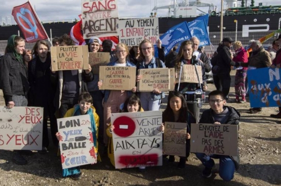 Mensenrechtenactivisten in Le Havre