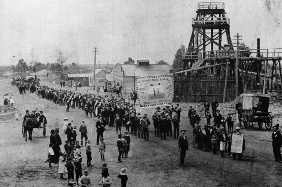 Betoging van 1890 voor de achturendag in ... Australië