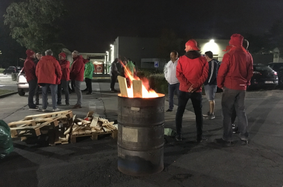 Bij Bekaert laten arbeiders en bedienden niet met zich sollen, en ze zijn daar fier op. (Foto Solidair)