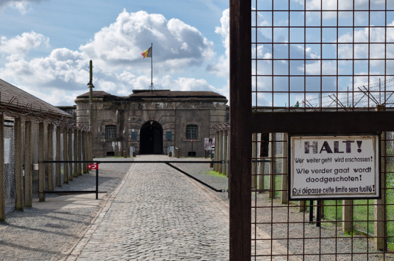 De ingang van Breendonck Fort (Foto Benoit Brummer)