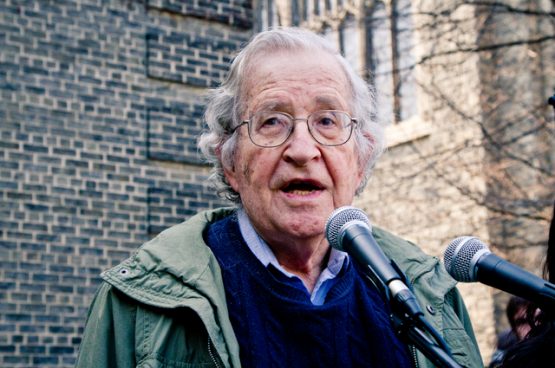 Noam Chomsky (Foto Andrew Rusk, Flickr)