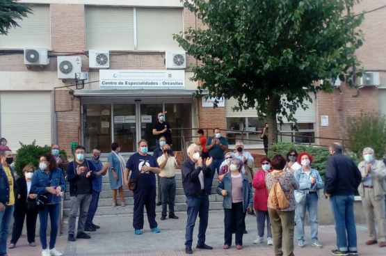 Nu de bewoners van de arme wijken van Madrid opnieuw worden gediscrimineerd, roept de Federatie van Buurtverenigingen van Madrid op tot mobilisatie. (Foto Quique Villalobos)