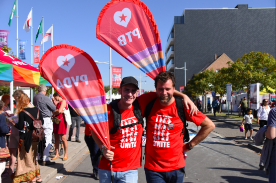 Wat nodig is, is een grote campagne van de hele linkserzijde met concrete eisen: het optrekken van de uitkeringen tot boven de armoedegrens, het minimumpensioen van 1.500 euro per maand, de invoering van een vermogensbelasting, ... (Foto Solidair)