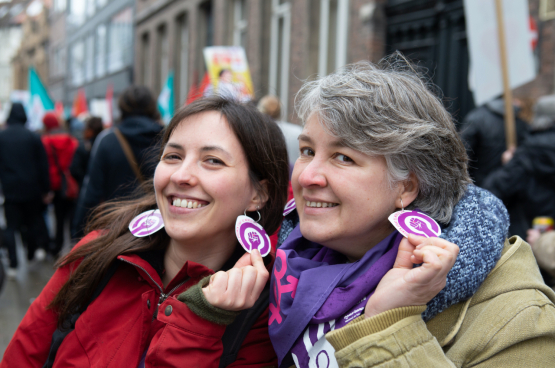 8 maart 2020 in Gent (Foto Solidair, Dieter Boone)