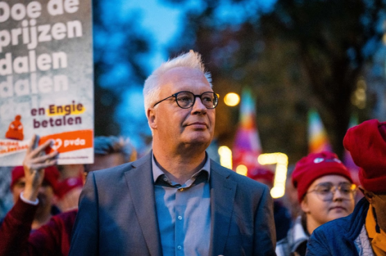 Peter Mertens. (Foto Solidair, Stefaan Van Parys)