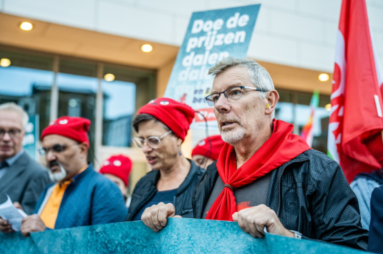 “Ik ga werken aan het bewustzijn van mensen, het bewustzijn dat ze een grote kracht hebben.” (Foto Solidair, Stefaan Van Parys)