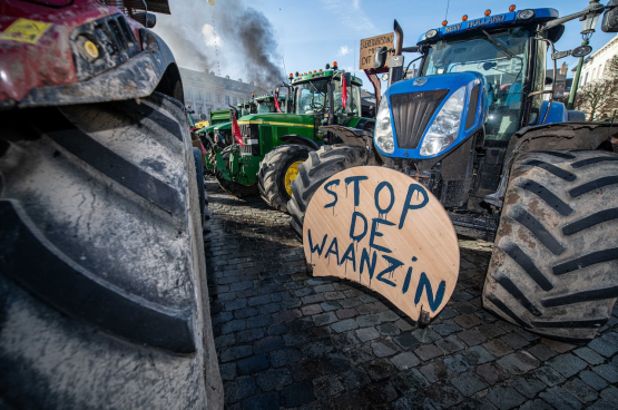 Landbouw is een van onze belangrijkste sectoren. Dat verdient een debat waarbij veel meer mensen betrokken zijn. (Foto ANP, Jonas Roosens)